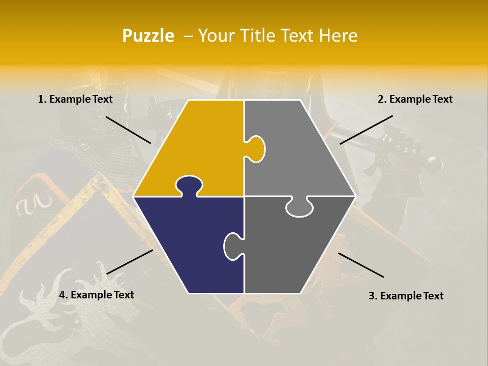 Violence Sword Background PowerPoint Template