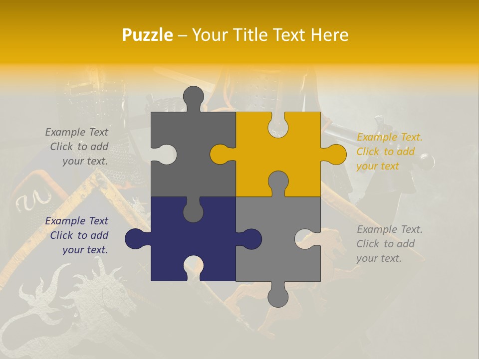 Violence Sword Background PowerPoint Template