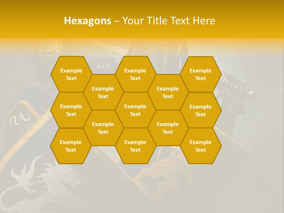 Violence Sword Background PowerPoint Template