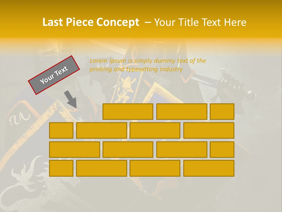 Violence Sword Background PowerPoint Template