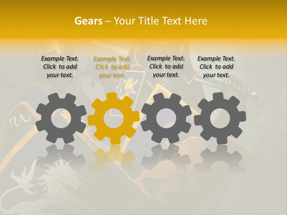 Violence Sword Background PowerPoint Template