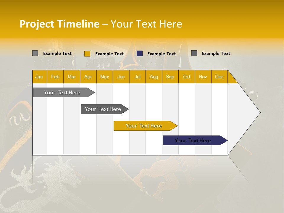 Violence Sword Background PowerPoint Template