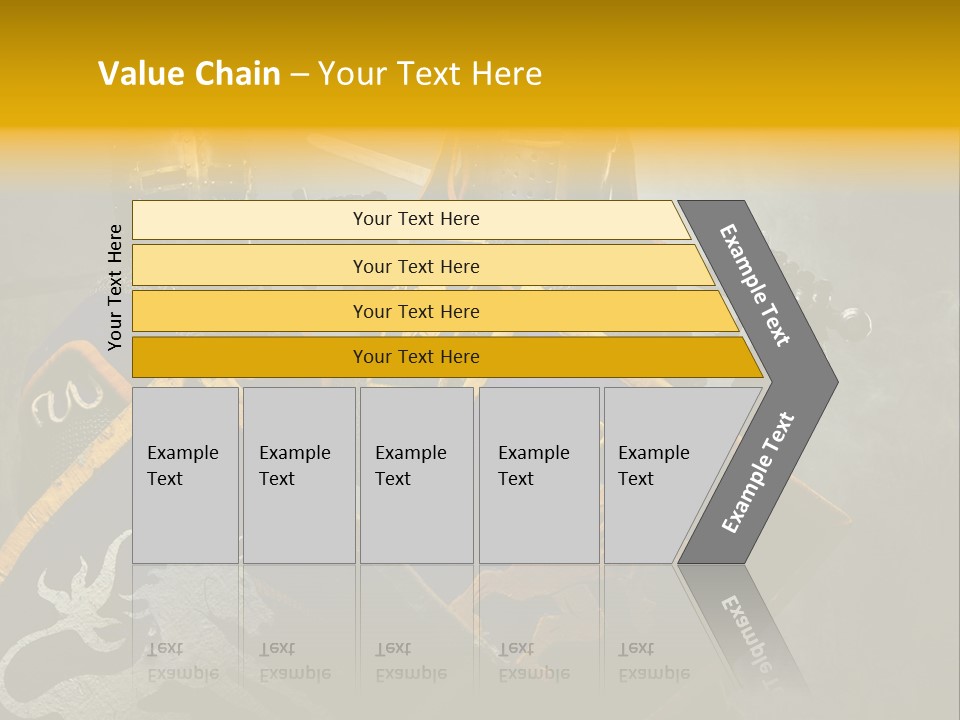 Violence Sword Background PowerPoint Template