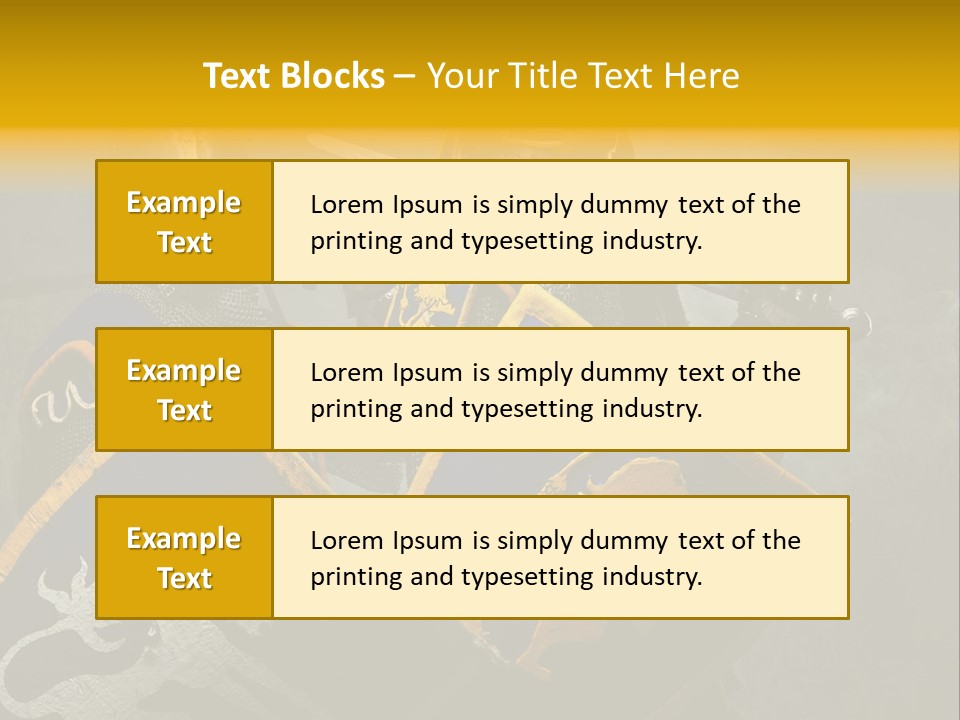 Violence Sword Background PowerPoint Template