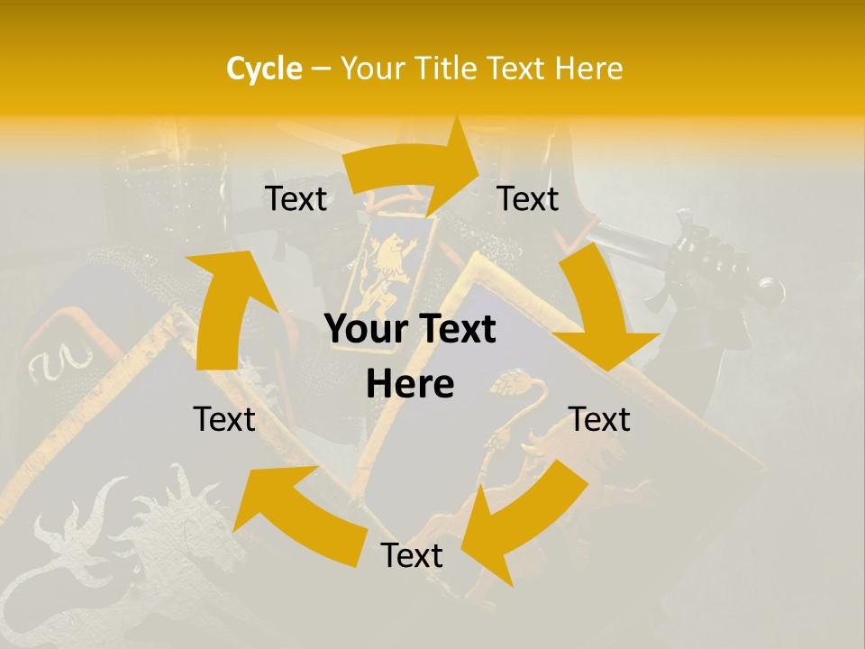 Violence Sword Background PowerPoint Template