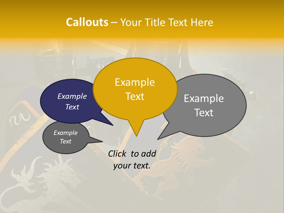 Violence Sword Background PowerPoint Template