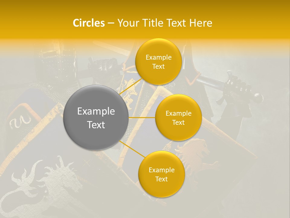 Violence Sword Background PowerPoint Template