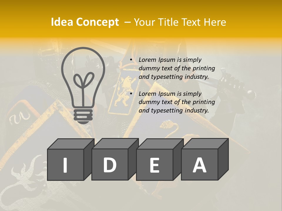 Violence Sword Background PowerPoint Template