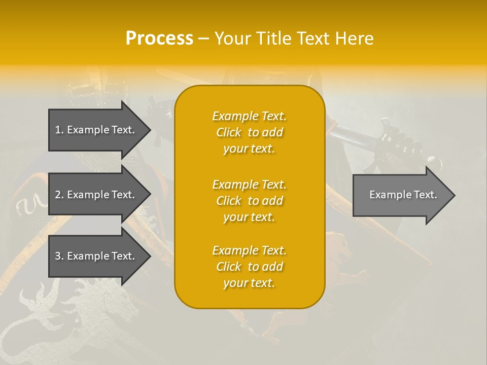 Violence Sword Background PowerPoint Template