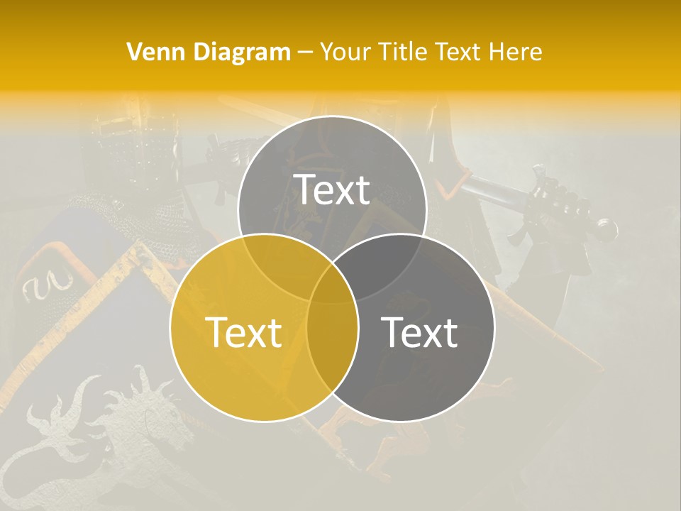 Violence Sword Background PowerPoint Template