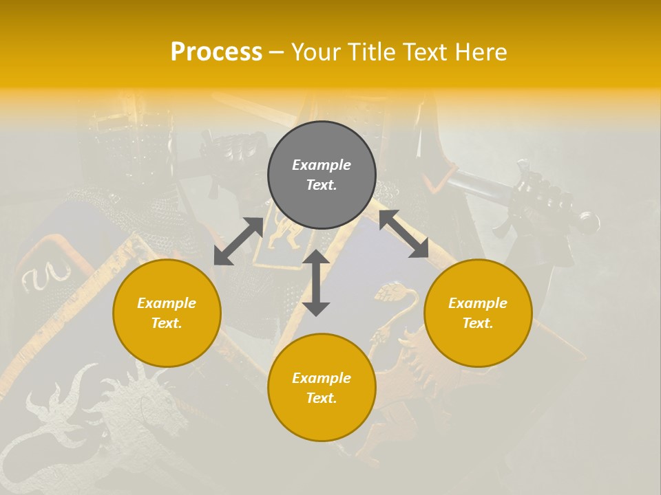 Violence Sword Background PowerPoint Template