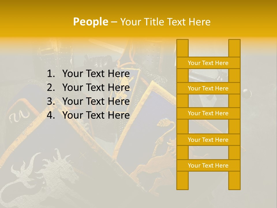 Violence Sword Background PowerPoint Template