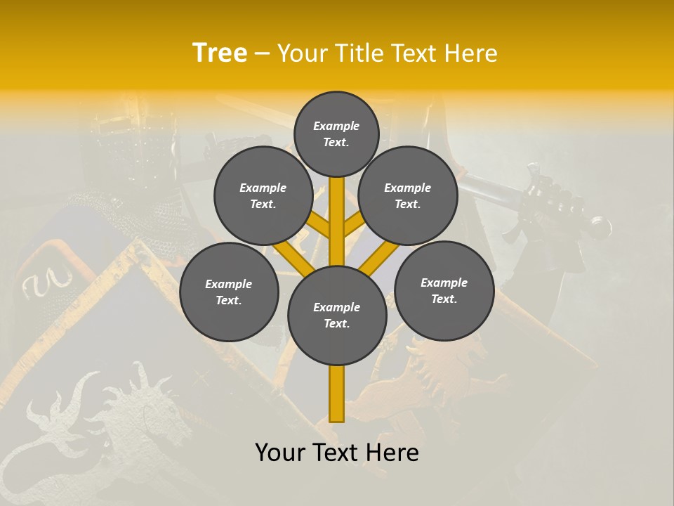 Violence Sword Background PowerPoint Template