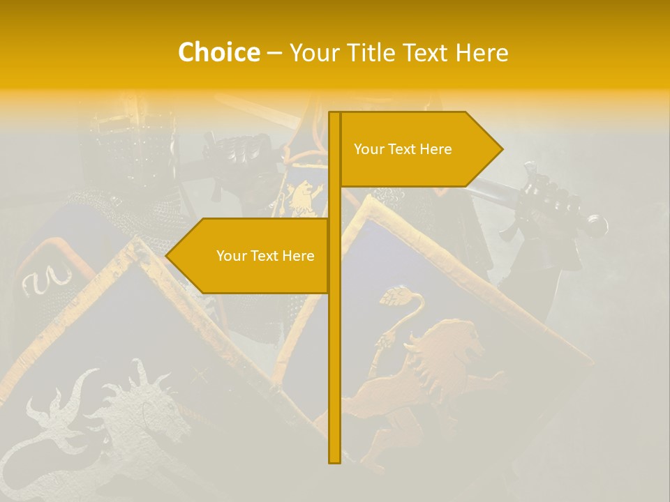 Violence Sword Background PowerPoint Template