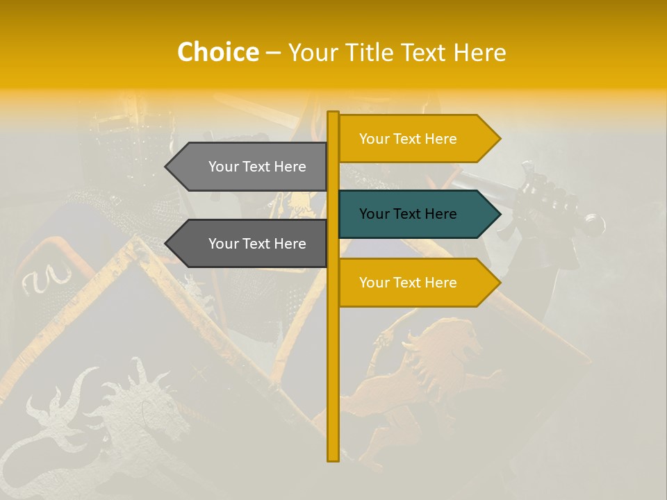 Violence Sword Background PowerPoint Template