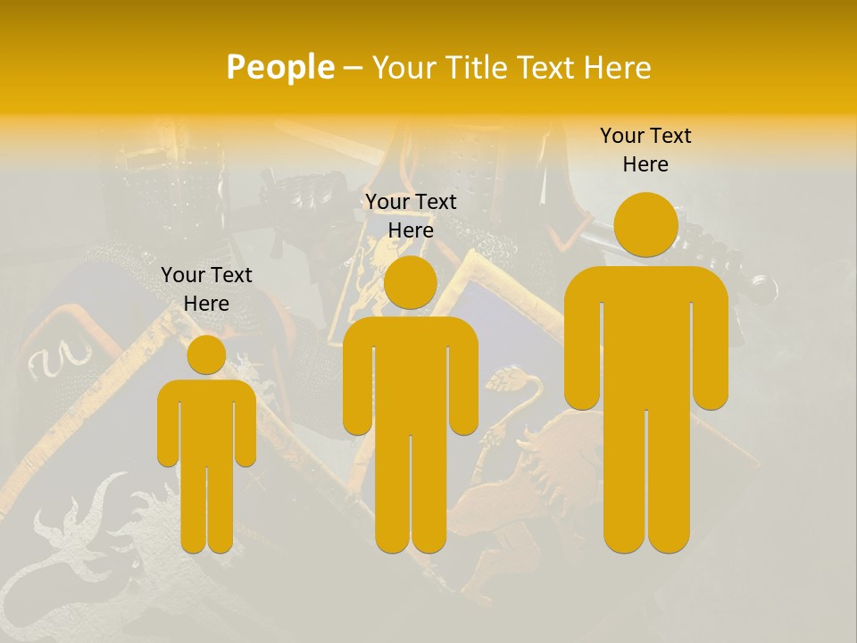 Violence Sword Background PowerPoint Template