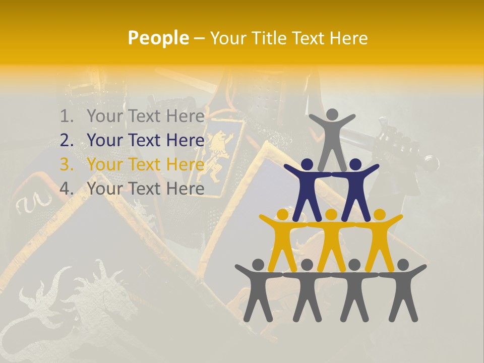 Violence Sword Background PowerPoint Template