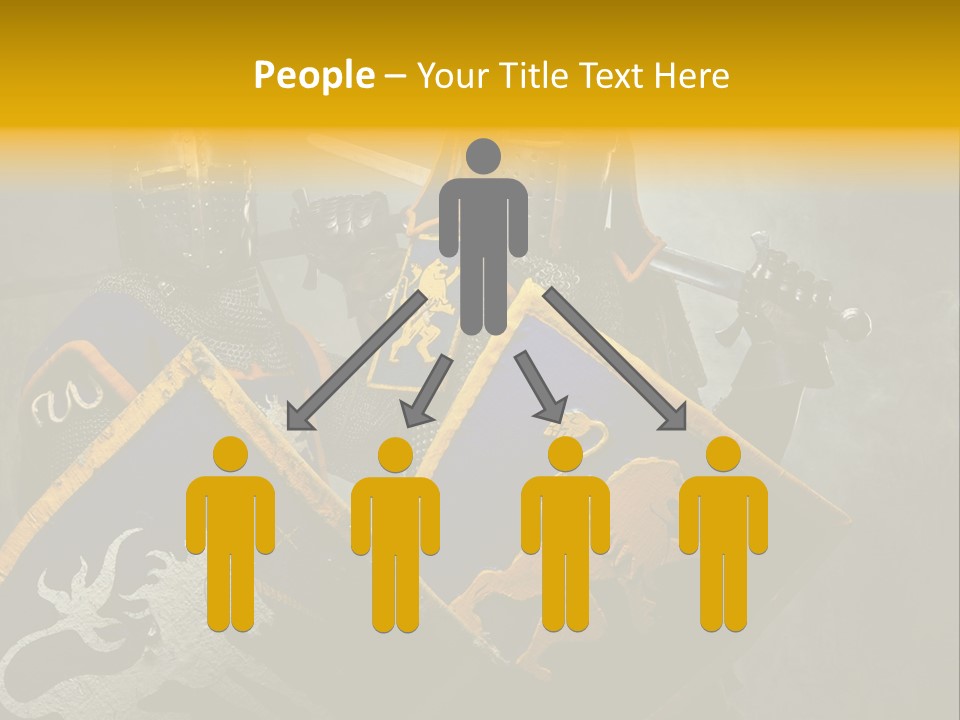 Violence Sword Background PowerPoint Template