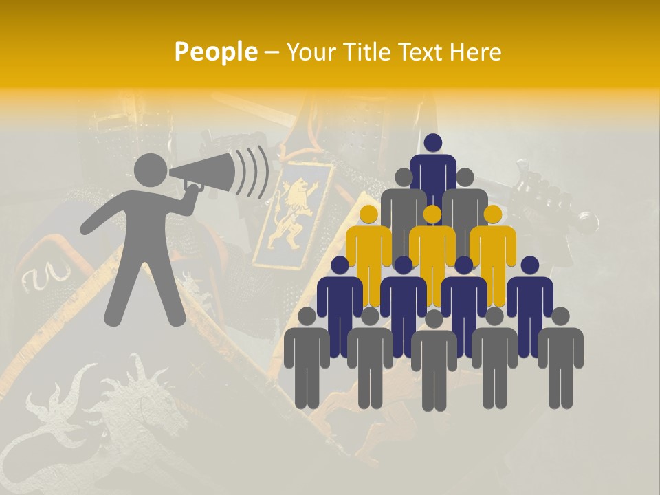 Violence Sword Background PowerPoint Template