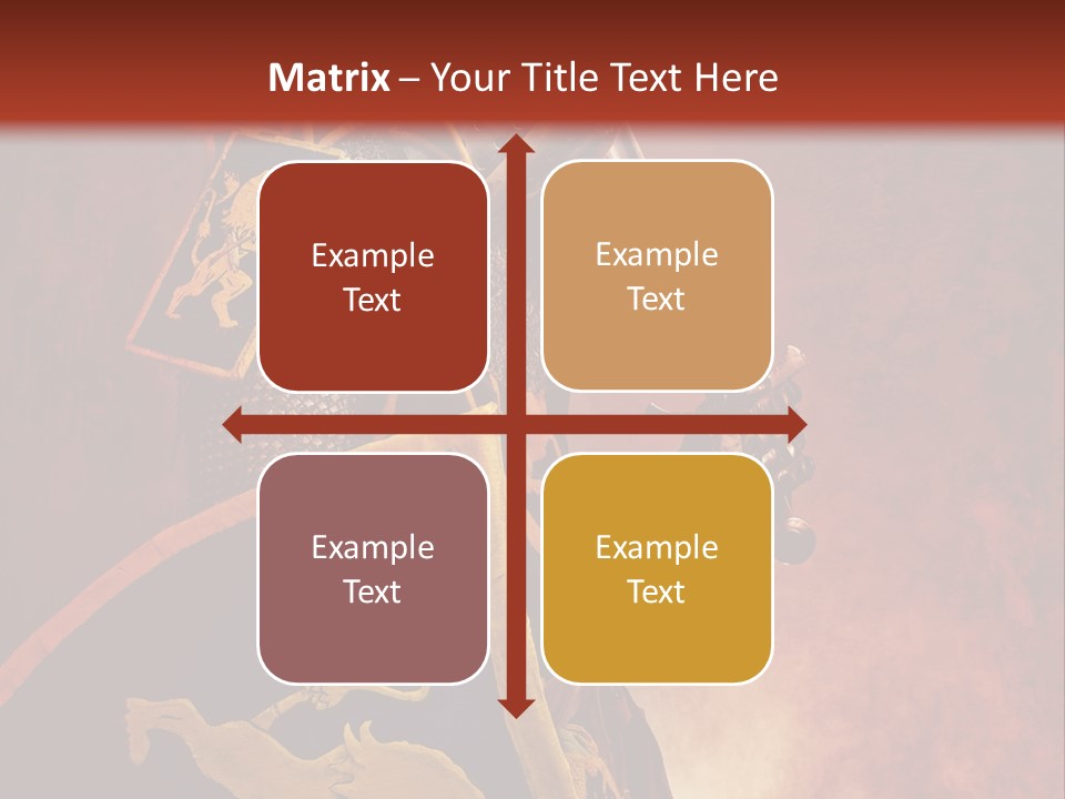 Fight Ages Victory PowerPoint Template