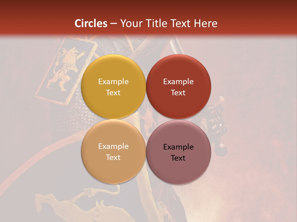 Fight Ages Victory PowerPoint Template