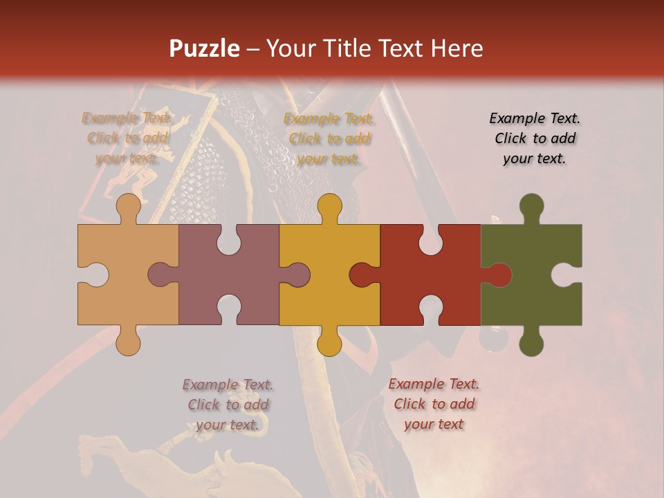 Fight Ages Victory PowerPoint Template