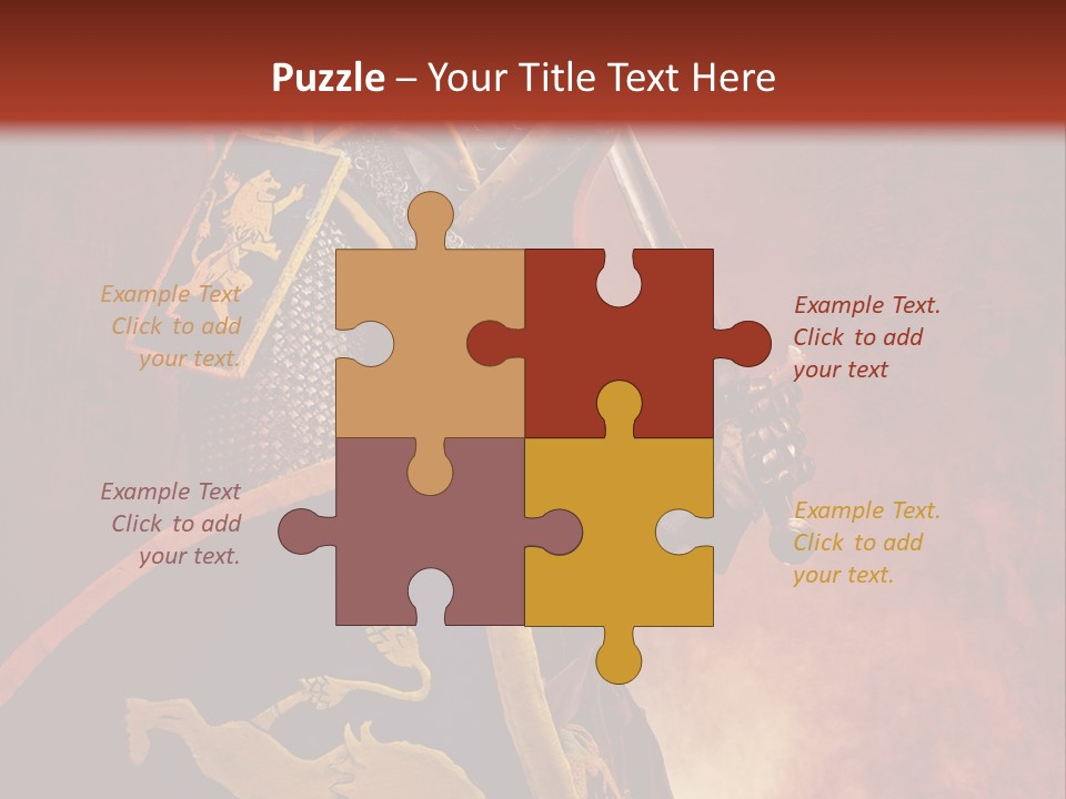 Fight Ages Victory PowerPoint Template