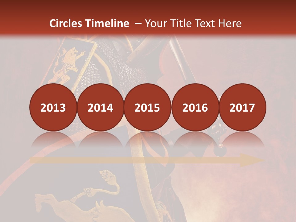 Fight Ages Victory PowerPoint Template
