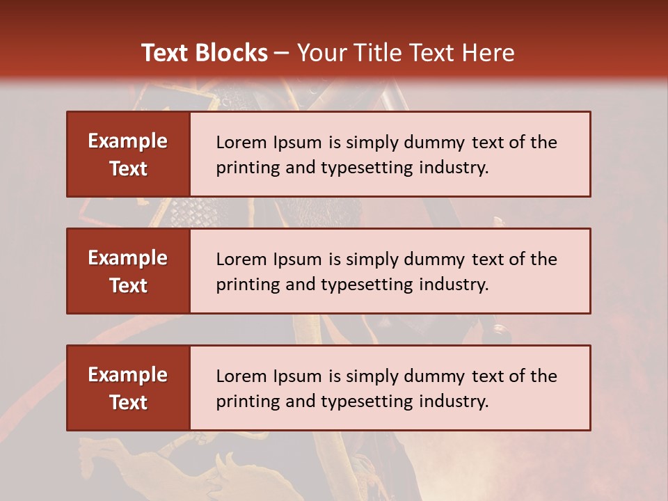 Fight Ages Victory PowerPoint Template