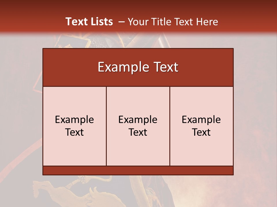 Fight Ages Victory PowerPoint Template