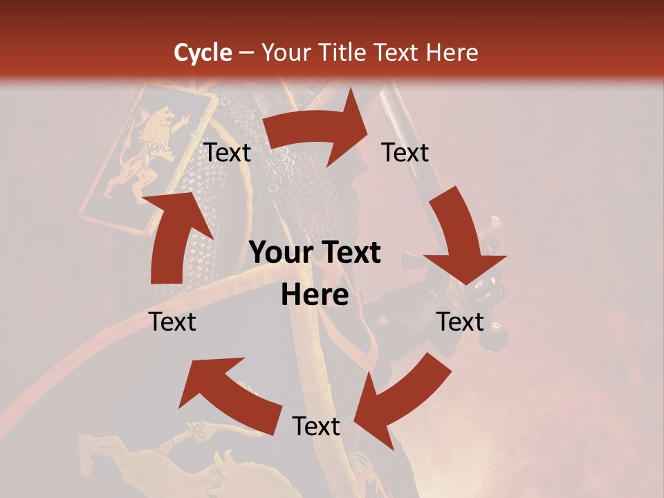 Fight Ages Victory PowerPoint Template