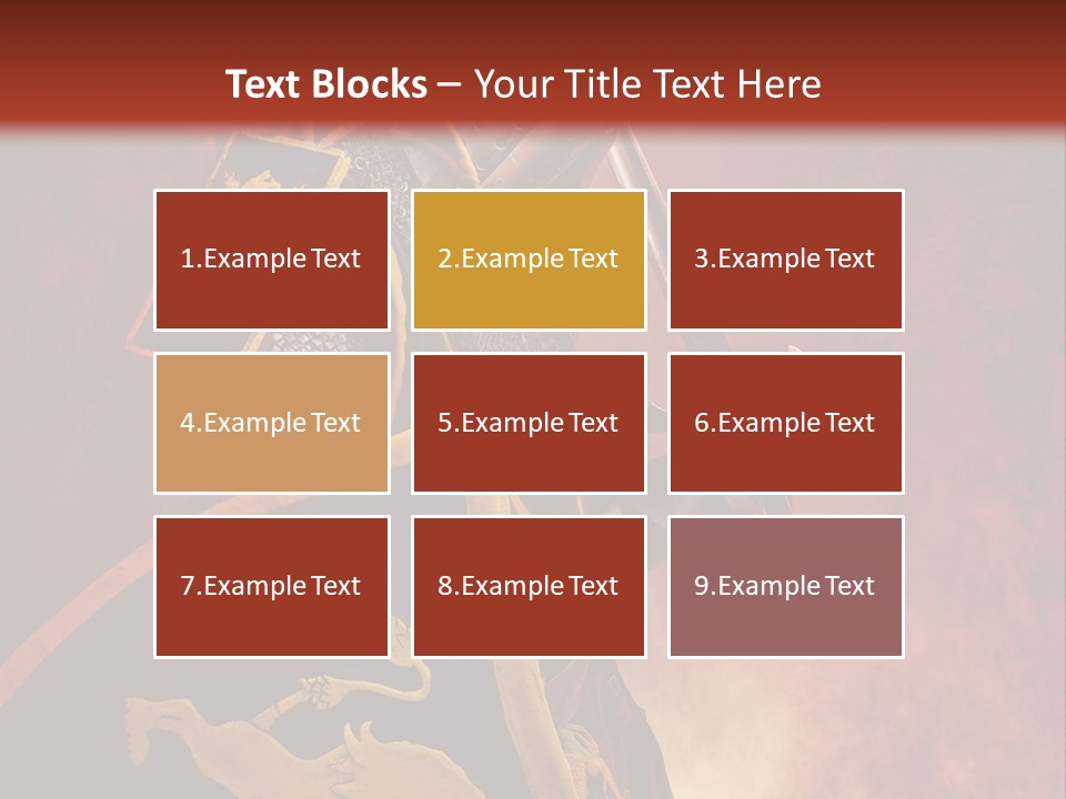 Fight Ages Victory PowerPoint Template