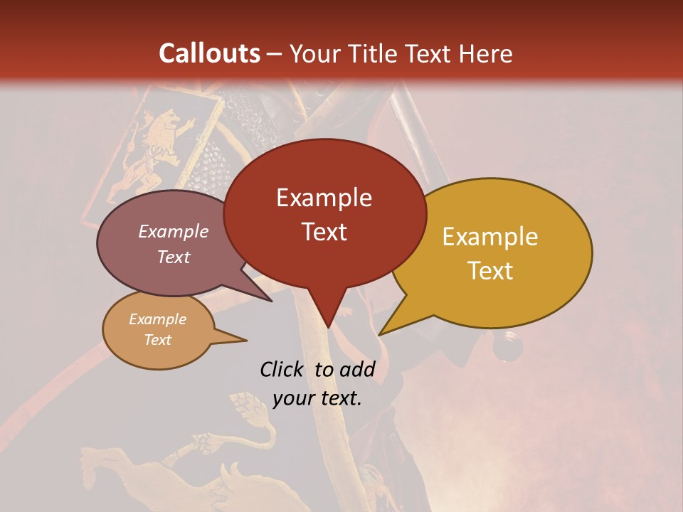 Fight Ages Victory PowerPoint Template