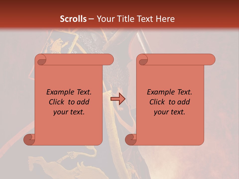 Fight Ages Victory PowerPoint Template