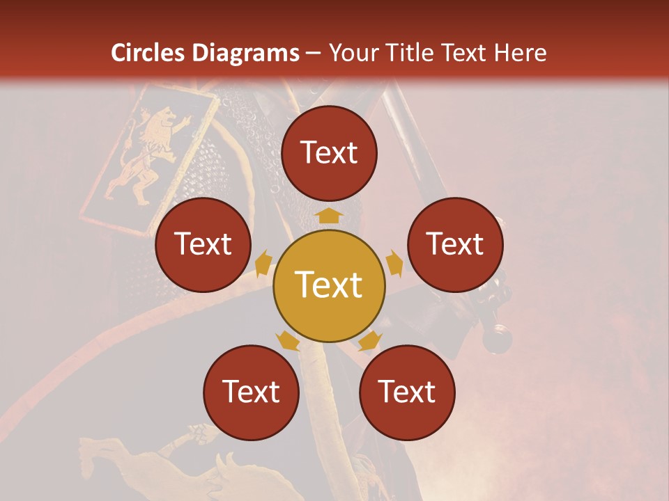 Fight Ages Victory PowerPoint Template