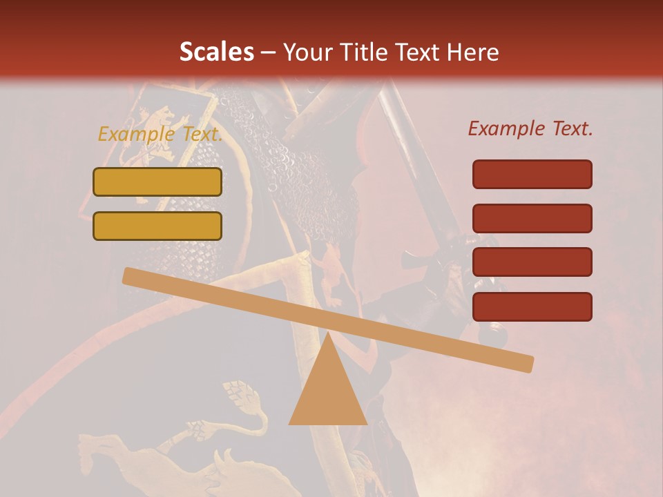 Fight Ages Victory PowerPoint Template