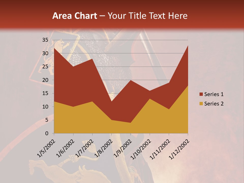 Fight Ages Victory PowerPoint Template