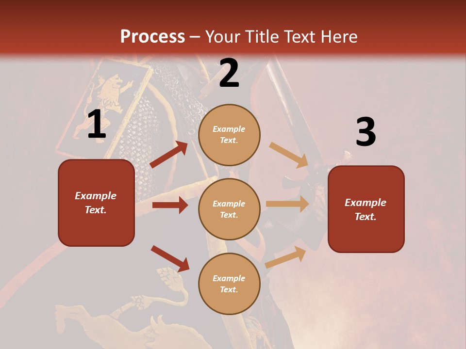 Fight Ages Victory PowerPoint Template