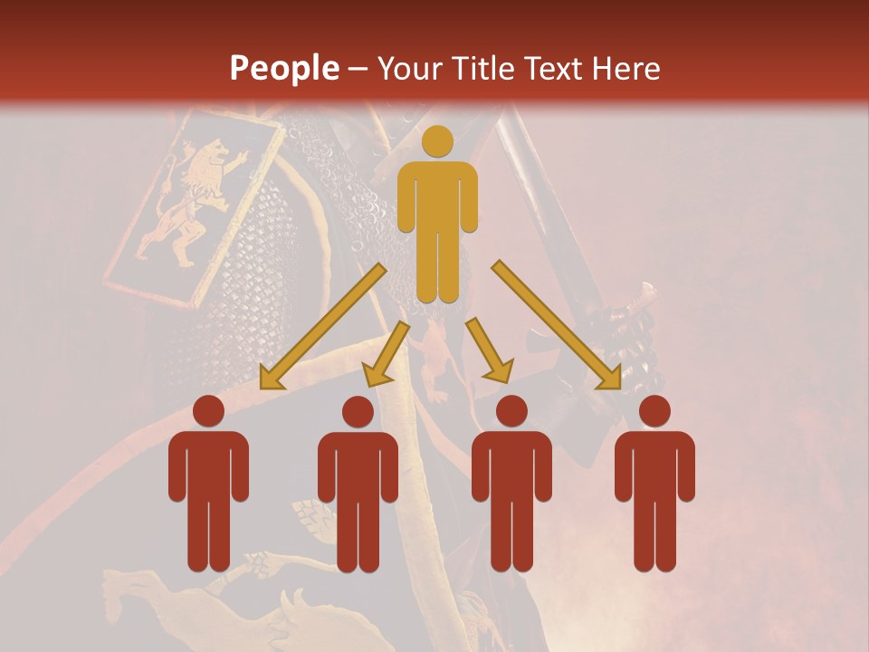 Fight Ages Victory PowerPoint Template