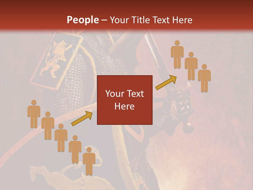 Fight Ages Victory PowerPoint Template