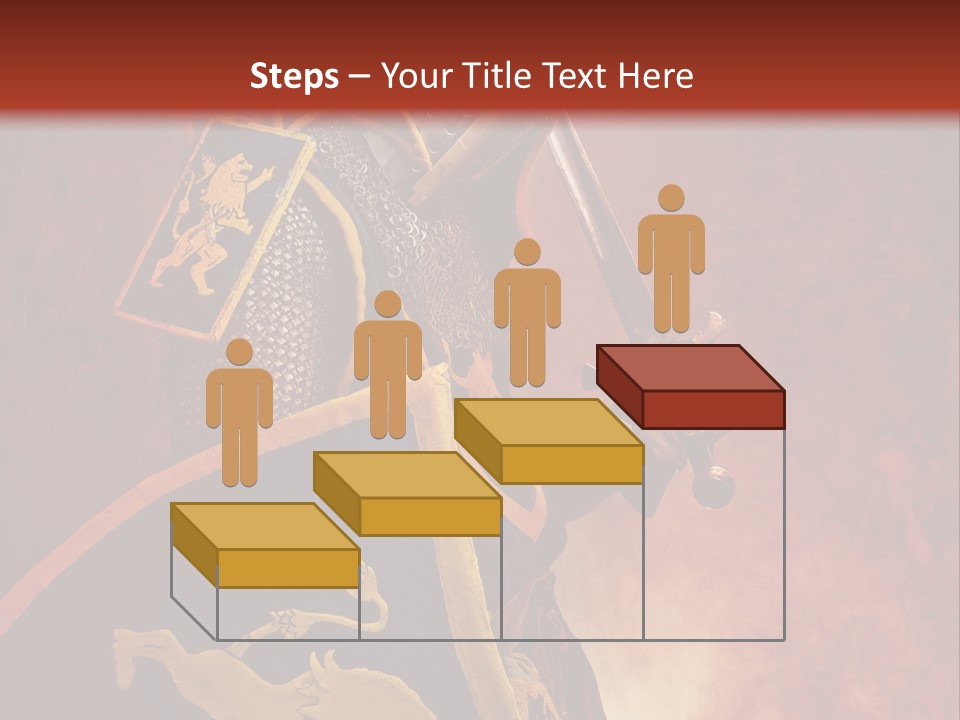 Fight Ages Victory PowerPoint Template