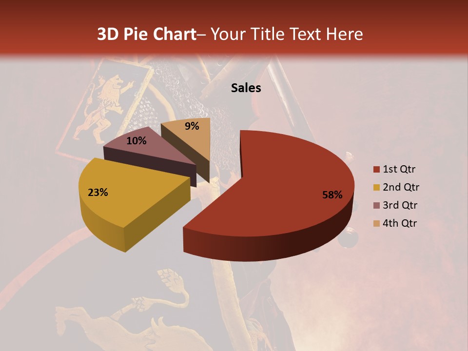 Fight Ages Victory PowerPoint Template