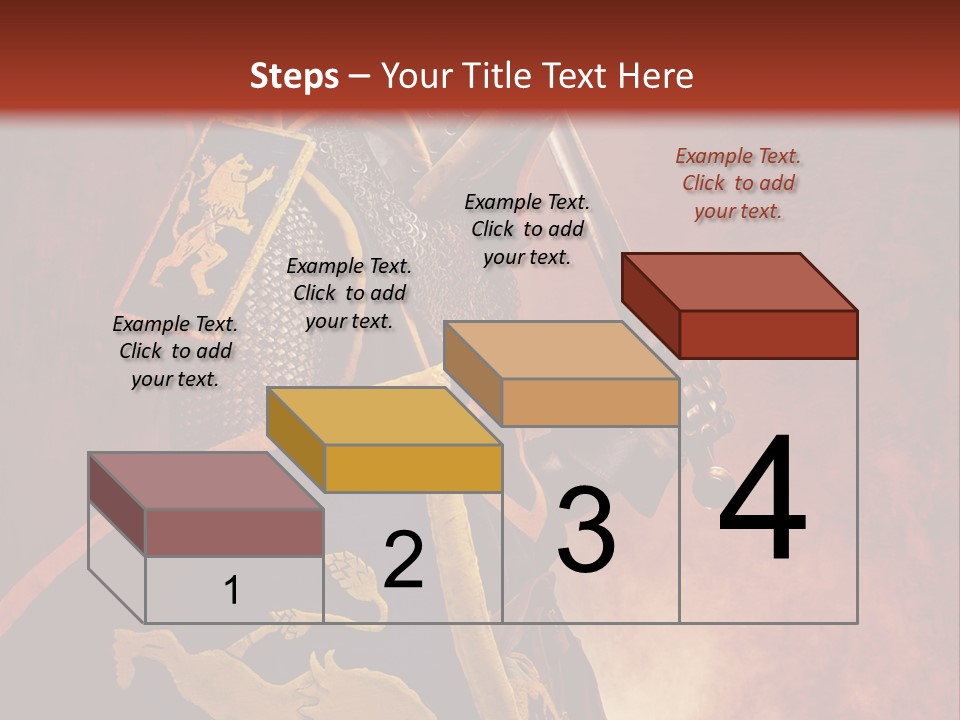 Fight Ages Victory PowerPoint Template