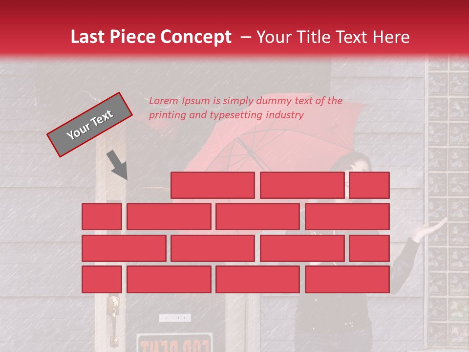 Water People Female PowerPoint Template