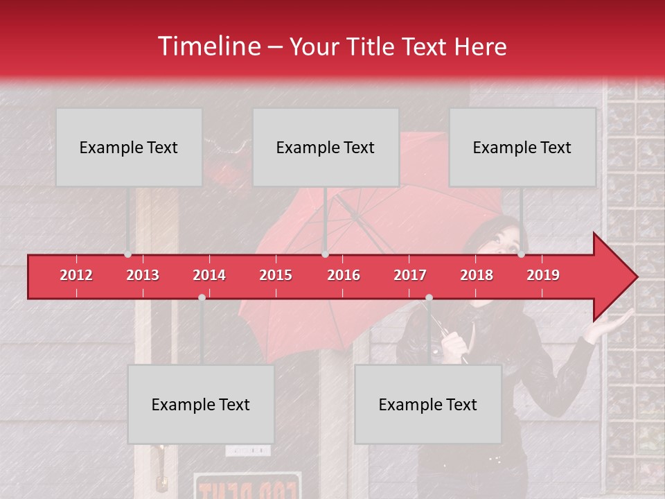 Water People Female PowerPoint Template