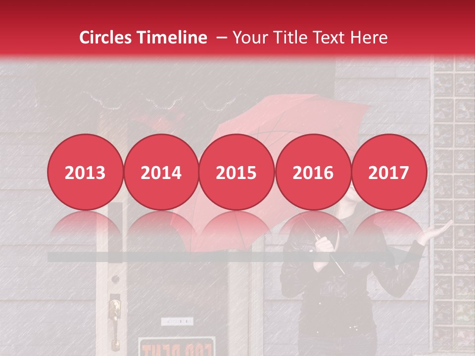 Water People Female PowerPoint Template