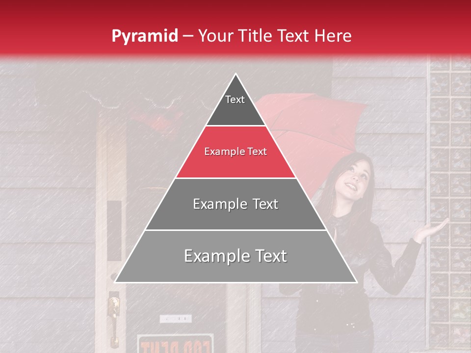 Water People Female PowerPoint Template