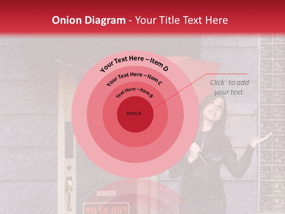 Water People Female PowerPoint Template