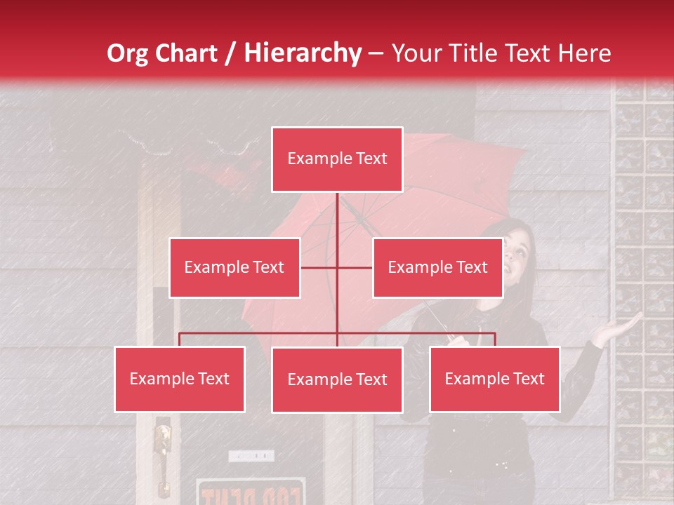 Water People Female PowerPoint Template