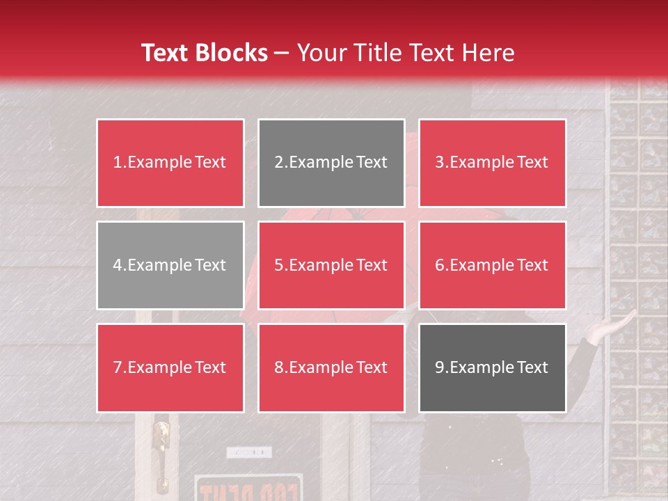 Water People Female PowerPoint Template